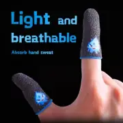 Mobile Game Fingertip Gloves for Mobile Gaming, Smooth Luminous