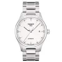在飛比找momo購物網優惠-【TISSOT 天梭】T-Tempo 都會時尚機械錶-白 送
