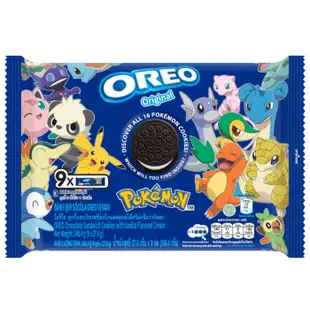 寶可夢 皮卡丘 OREO 限定餅乾 巧克力