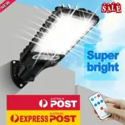 8000W LED Solar Flood Light Motion Sensor Security Wall Yard Street Outdoor Lamp