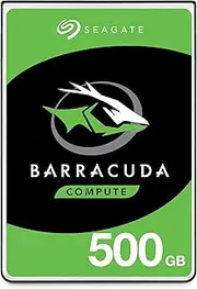 Seagate 500GB Barracuda SATA 6Gb/s 128MB Cache 2.5-Inch 7mm Internal Hard Drive (ST500LM030)