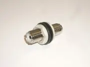 WORKMAN CUS1 UHF BARREL CONNECTOR DOUBLE FEMALE 2" w/ WEATHER GASKET SO-239