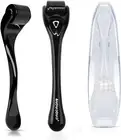Derma Roller Kit for Hair and Beard Growth 540 Micro REAL SILVER Needles 0.3Mm a