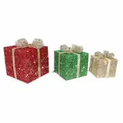 LED Jumbo Presents 3 pieces Twinkle effect