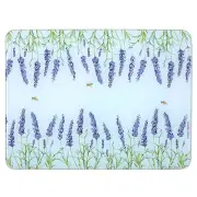 Ashdene Kitchen GLASS Lavender Fields Surface Saver Protector Board