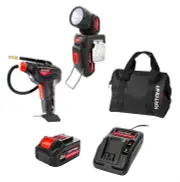 Katana 220592 - 18V 2 Piece Inflator & Torch Combo Kit (1 x 4.0Ah)