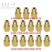 15Pcs Carburetor Main Jets fit Mikuni VM TM Carb #330-#470 Power Jet Motorcycle