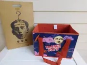 Trader Joe's Stand-Up Collapsible Grocery Tote Hard Sided + 3 Mystery Totes NEW