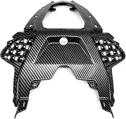 Hydro Dipped Carbon Fiber Finish Rear Upper Tail Driver Seat Fairing Panel Compatible with BMW S1000RR S1000 RR S 1000RR 2019-2022