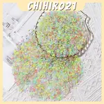 CHIHIRO211000PCS3-5MM夜光砂,花園在黑暗中發光鵝卵石石材,戶外堆場草坪水族館裝飾