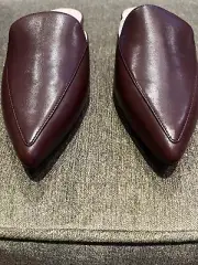 NIB COLE HAAN PIPER LEATHER MULE LOAFER | BROWN | SIZE: 7 | NEVER WORN