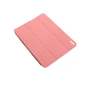 Horizontal Flip Magnetic PU Leather Case with Three-folding Holder & Sleep / Wake-up Function for Galaxy Tab S6 / T860(Pink)
