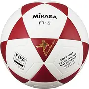 Mikasa FT5, Thermogeschweißt Match Football White/Blue