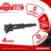 4 x NGK Ignition Coils for Mini Cooper R55 Clubman R56 R57 R60 Countryman 4Cyl (for: Mini)