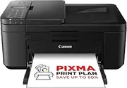 PIXMA TR4750i 3-in-1 Wireless Home Office Printer, Copier, Scanner - Auto-Duplex, 20-Sheet ADF, Photo Print - PIXMA Print Plan Compatible - Wireless Print/Scan via Cloud (5074C006, Black)