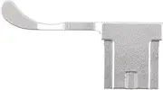 KUNLONGSKY Metal Hot Shoe Cover Thumb Grip for X100F X100T X70 X-E3 X-A1 X-A2 X-A3 X-A5 X-M1 XA3 XE3 Silver, 298068A2