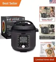 Pro 10-in-1 Pressure Cooker, Slow Cooker, Rice/Grain Cooker, Steamer, Sauté, ...