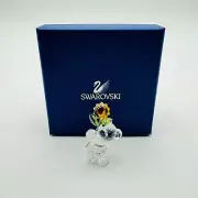 Swarovski Crystal Kris Bear Figurine Especially For You Sunflower #0842934 NEW