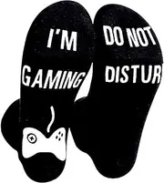 [Cilzephyr] Funny Cotton Socks Do Not Disturb Socks Funny Gifts for Men and Women