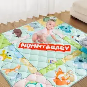 Foldable Baby Play Mat, Soft Baby Floor Mat, 127 * 127cm Non-Slip Crawling Ma...