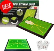 Golf Trace Strike Pad Golf Swing Mat Practice Mat Hitting Mat Restorable Traces