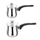 Turkish Coffee Pot Coffee Maker Portable for Induction Cooktops Small Saucepan