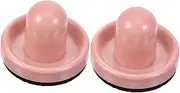 Abaodam Upgrade Your Air Hockey Machine 2pcs Replacement Pushers Paddles Goal Handles for Enhanced Gameplay