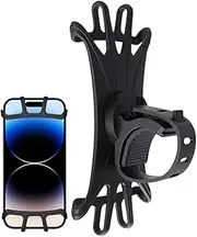 Cycling Phone Mount - Bikes Cell Phone Holder 360 Rotatable,Adjustable Rotation Stand with Shock Protection Bracket for Bicycles Scooters Outdoor Riding