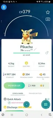 Pokemon Trade GO - Pikachu Mimikyu Costume