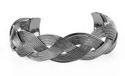 Paparazzi Woven Wonder Black Bracelet - New