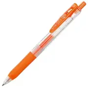 ZEBRA Gel Ballpoint Pen SARASA Clip 0.5 Red Orange 10 Pieces B-JJ15-ROR