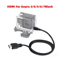 在飛比找蝦皮購物優惠-Hdmi 電纜線(運動相機轉高清電視)1080p 適用於 G