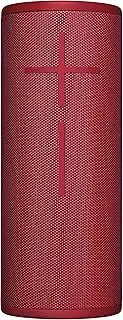 Ultimate Ears Boom 3 Portable Bluetooth Speaker, Sunset Red