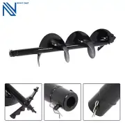 Post Hole Digger Earth Auger 100mm 150mm 200mm 300mm Ground Drill bit W/ Blades