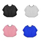 Beauty Salon Smock Water Resistant Light Weight Shorty Makeup Bib Styling Cape