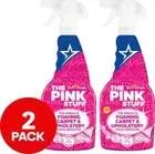 2 x StarDrops The Pink Stuff The Miracle Foaming Carpet and Upholstery Stain.