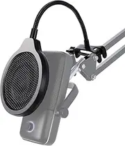 Youshares Microphone Pop-up Filter-4” 3-Layer Windshield with Flexible 360°Gooseneck Clip Compatible with Elgato Wave 1 Microphone to Improve Sound Quality