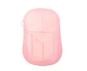 10 Boxes Travel Hand-washing Soap Paper Multifunctional Aroma Sliced Cleaning Paper Disposable Boxed Mini Soap - Random Color