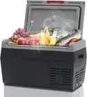 12 Volt Car Refrigerator,Portable Freezer 12V/24V DC RV Mini Fridge,21 Quart (20