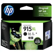 Genuine HP 915XL Black Ink Cartridge 3YM22AA 825 Prints