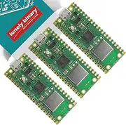3-Pack Raspberry Pi Pico W Wireless Microcontroller with Wi-Fi Dual-Core Processor Development Board Compatible with Micropython Arduino IDE