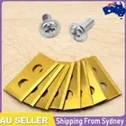 30Pcs Lawn Robot Blade Double Hole Lawn Mower Blade for Worx Landroid Lanmower O