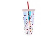 Hello Kitty Pretty in Pink Beaker & Straw