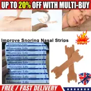 100Pcs Breathe Nose Strips Nasal Reducing Anti Snore Easier Better Breathe UK!