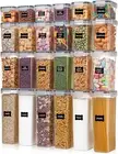 Vtopmart 24pcs Airtight Food Storage Container Set with Lids, BPA-Free Pantry...