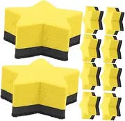 ROMISBABA Erasers for Whiteboard 10pcs Eva Chalkboard Erasers Office Accessories