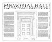 Jacob Tome Institute,Tome Road,Port Deposit,Cecil County,Maryland,MD,HABS,69