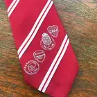 Ajax Amsterdam Tournament 2005 Official tie. Boca Juniors, Arsenal, FC Porto.