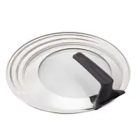 在飛比找松果購物優惠-【日本北陸hokua】可立式強化玻璃鍋蓋M(22~26cm)