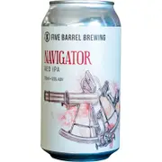Five Barrel Navigator Red IPA Can 375mL